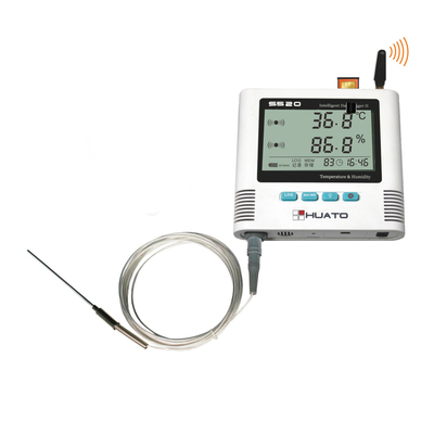 Chine Capteur de température de GM/M de la température PT100, enregistreur de données de Sms avec le certificat de calibrage fournisseur