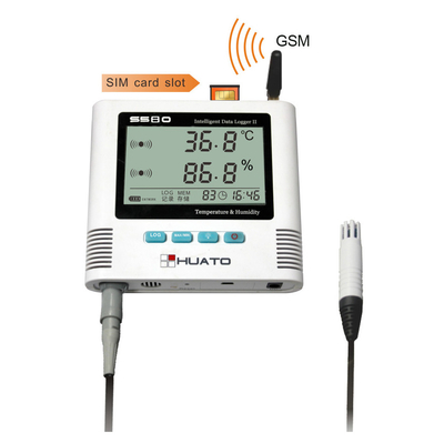 Chine Enregistreur de données de GSM d'humidité de la température de 8℃ Refrigerature avec LED et fonction saine HUATO S580-EX-GSM d'alarme fournisseur