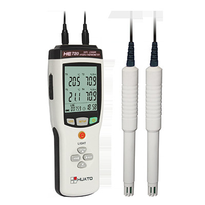 Chine Mètre portatif d'humidité de la température d'hygromètre de thermomètre numérique avec la sonde fournisseur