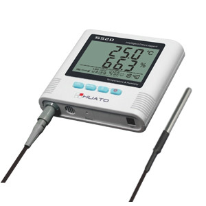 Chine Mac d'enregistreur de données d'humidité de la température de l'alarme S500 compatible avec le grand affichage d'affichage à cristaux liquides fournisseur