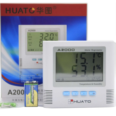 Chine Mur/bureau de grande précision d'horloge d'hygromètre de thermomètre d'affichage à cristaux liquides de Digital montable fournisseur
