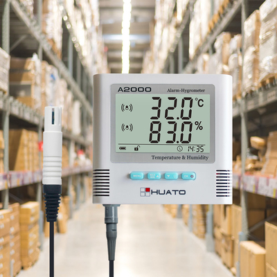 Chine Double thermomètre externe de pendule à lecture digitale d'hygromètre de thermomètre numérique de capteur fournisseur