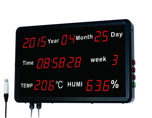 Chine Hygromètre de thermomètre de pendule à lecture digitale de thermomètre de la température de Digital de ménage fournisseur