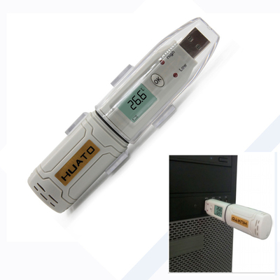 Chine Enregistreur de données de la température d'USB, les voyants de signalisation d'USB LED d'enregistreur de données d'humidité de Temp fournisseur