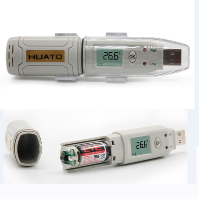 Chine Enregistreur automatique d'humidité de la température d'USB de disques bon pour les fourgons et les caisses froids d'expédition fournisseur
