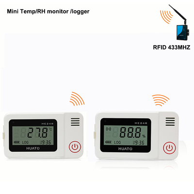 Chine Capteur de système de contrôle sans fil d'enregistreur de données d'humidité de la température de RFID 433Mhz fournisseur