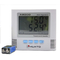 Horloge blanche 135*124*35mm de thermomètre d'hygromètre de lecteur d'humidité de Digital de couleur fournisseur